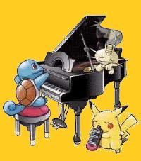 Carapuce, Miaouss et Pikachu!
